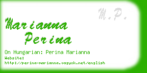 marianna perina business card